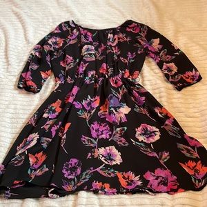 Floral Chiffon Dress